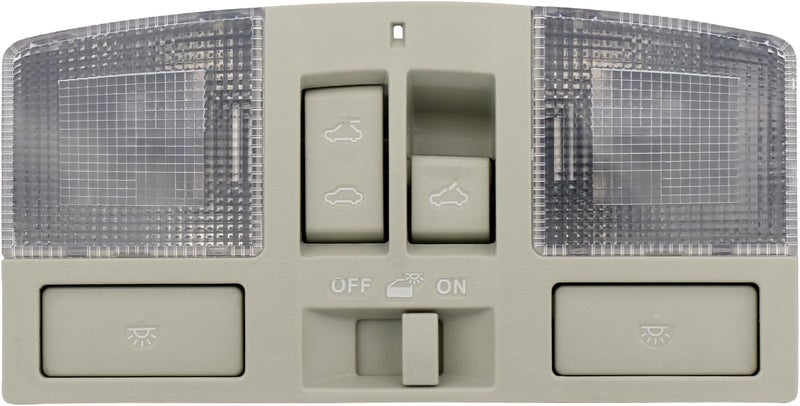 APPERFiT BBM6-69-970B-75 Overhead Console w/Sunroof Switch & Dome Light for Interior Roof Compatible with Mazda3 2010 2011 2012 2013 Ceiling Map Reading Light Accessories Parts - Image 1